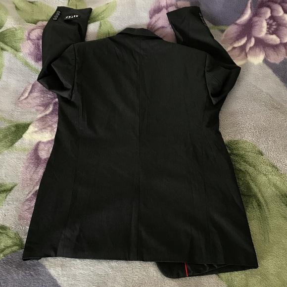 Retro Brand Dark Gray Men’s Suit Jacket - Picture 7 of 13